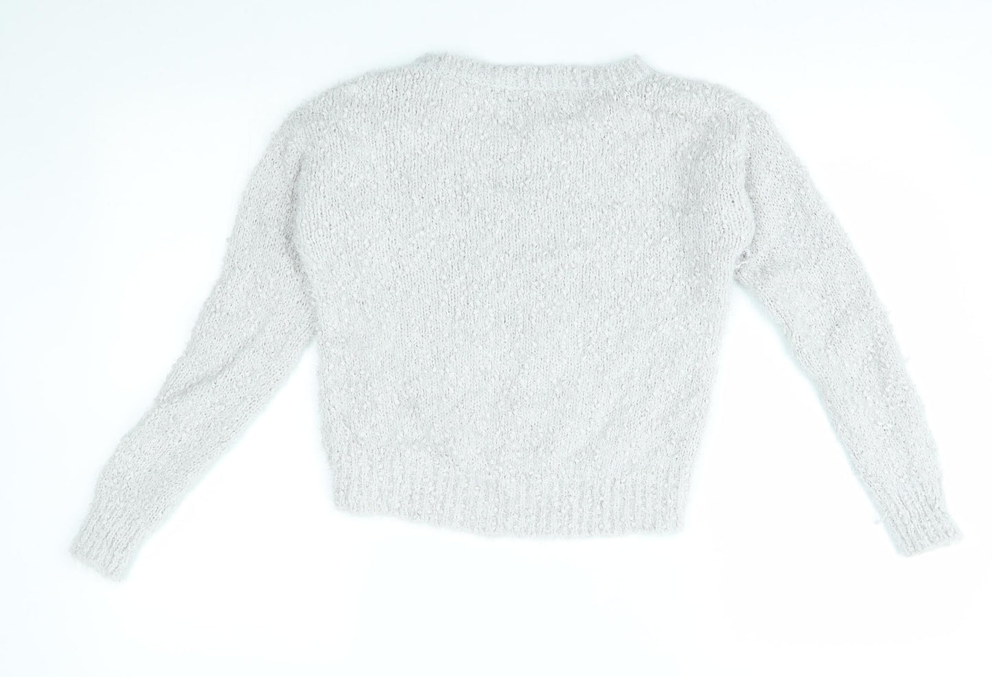 New Look Womens Grey   Pullover Jumper Size 8