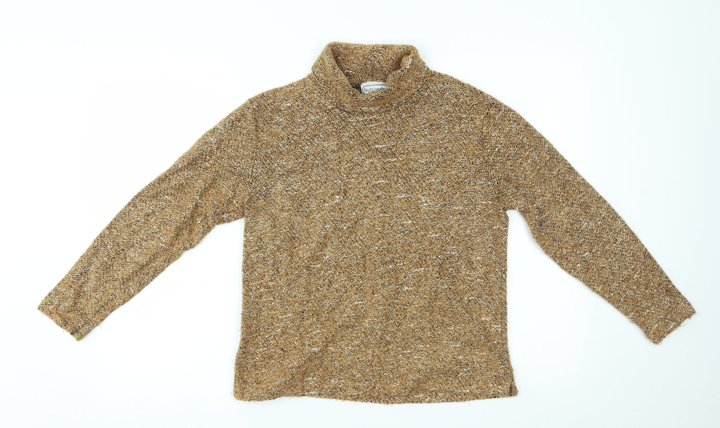 Nightingales Womens Brown   Pullover Jumper Size M