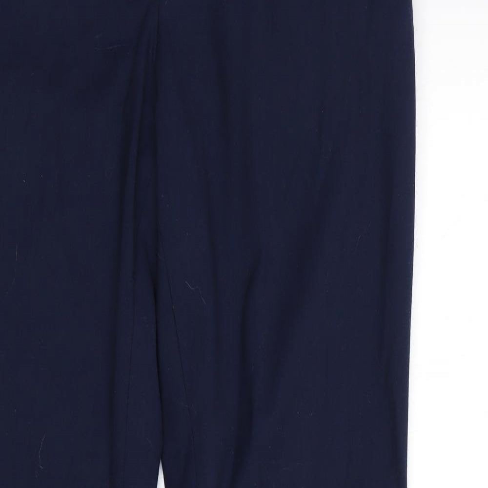 H&M Womens Blue   Trousers  Size 8 L31 in