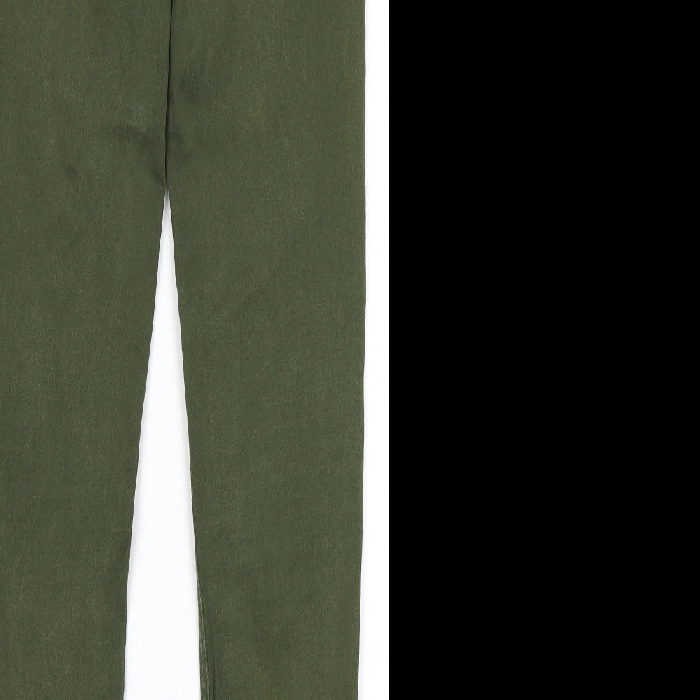 Miss Selfridge Womens Green   Skinny Jeans Size 8 L28 in