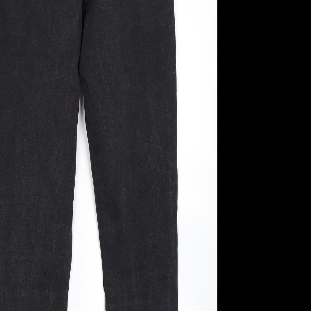 Denim Co Womens Black   Skinny Jeans Size 14 L28 in