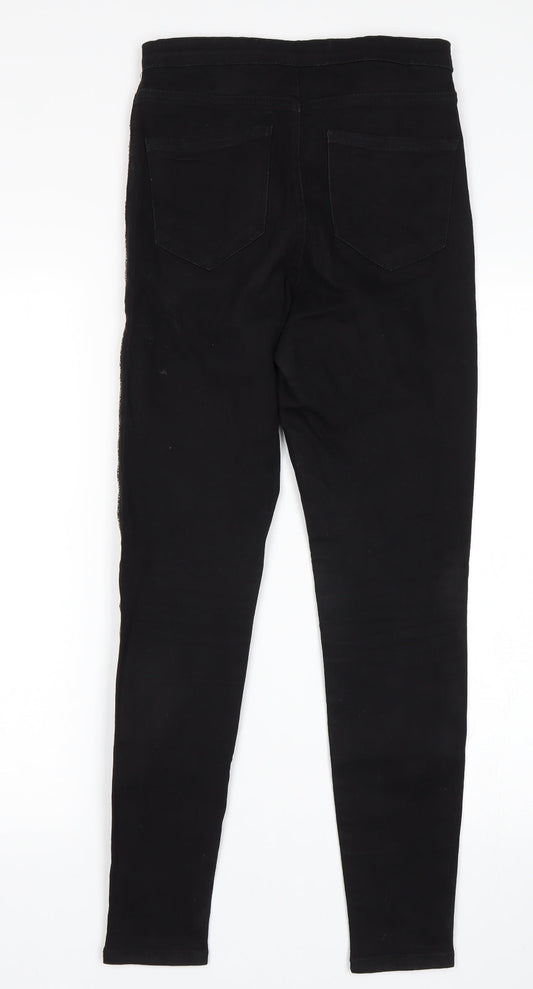 Denim Co Womens Black   Skinny Jeans Size 8 L27 in