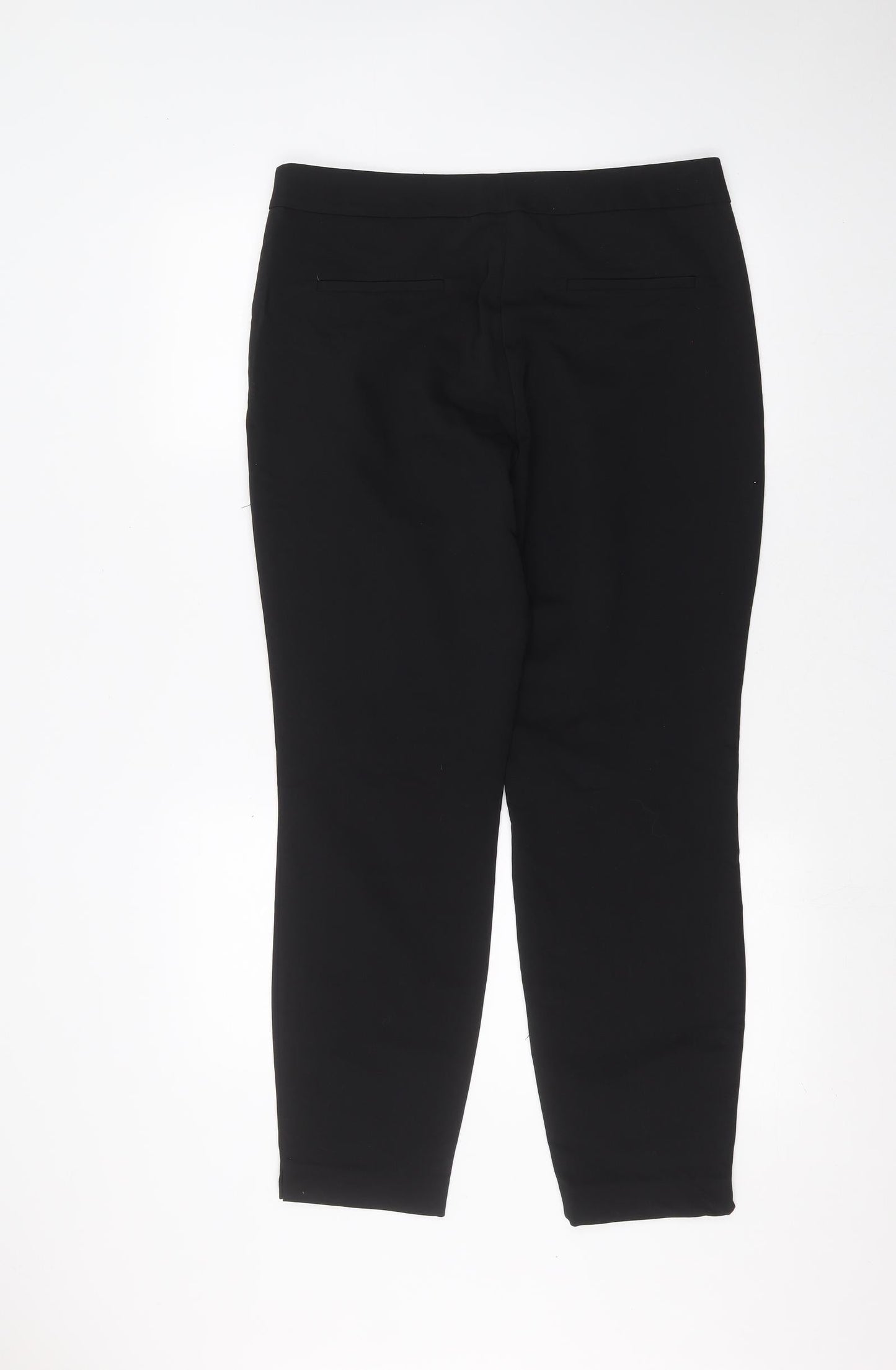 Papaya Womens Black   Trousers  Size 14 L27 in