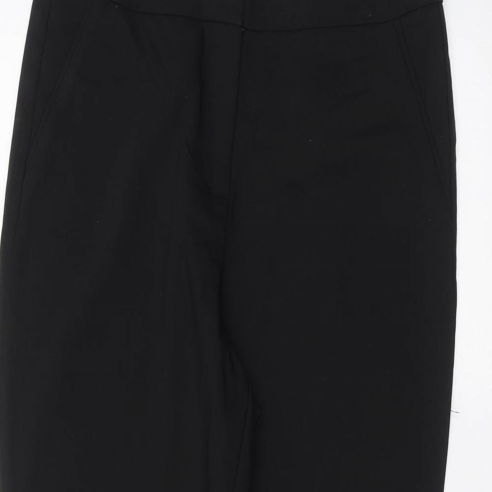 Papaya Womens Black   Trousers  Size 14 L27 in