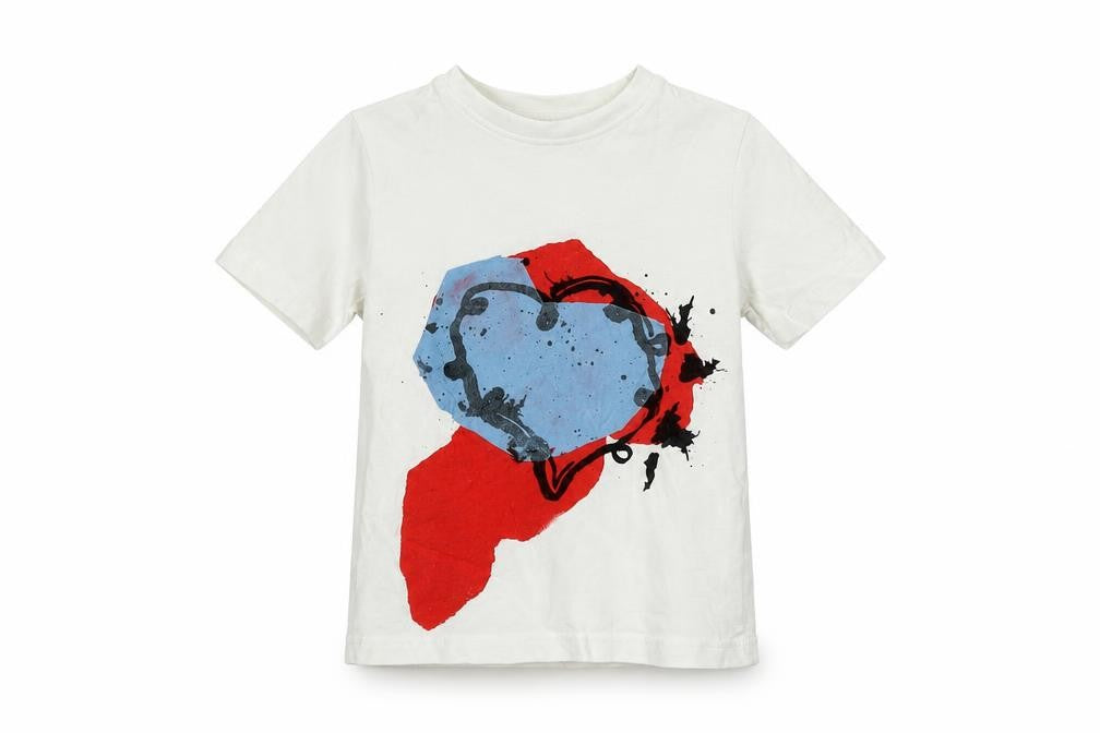 George Girls White   Basic T-Shirt Size 3-4 Years