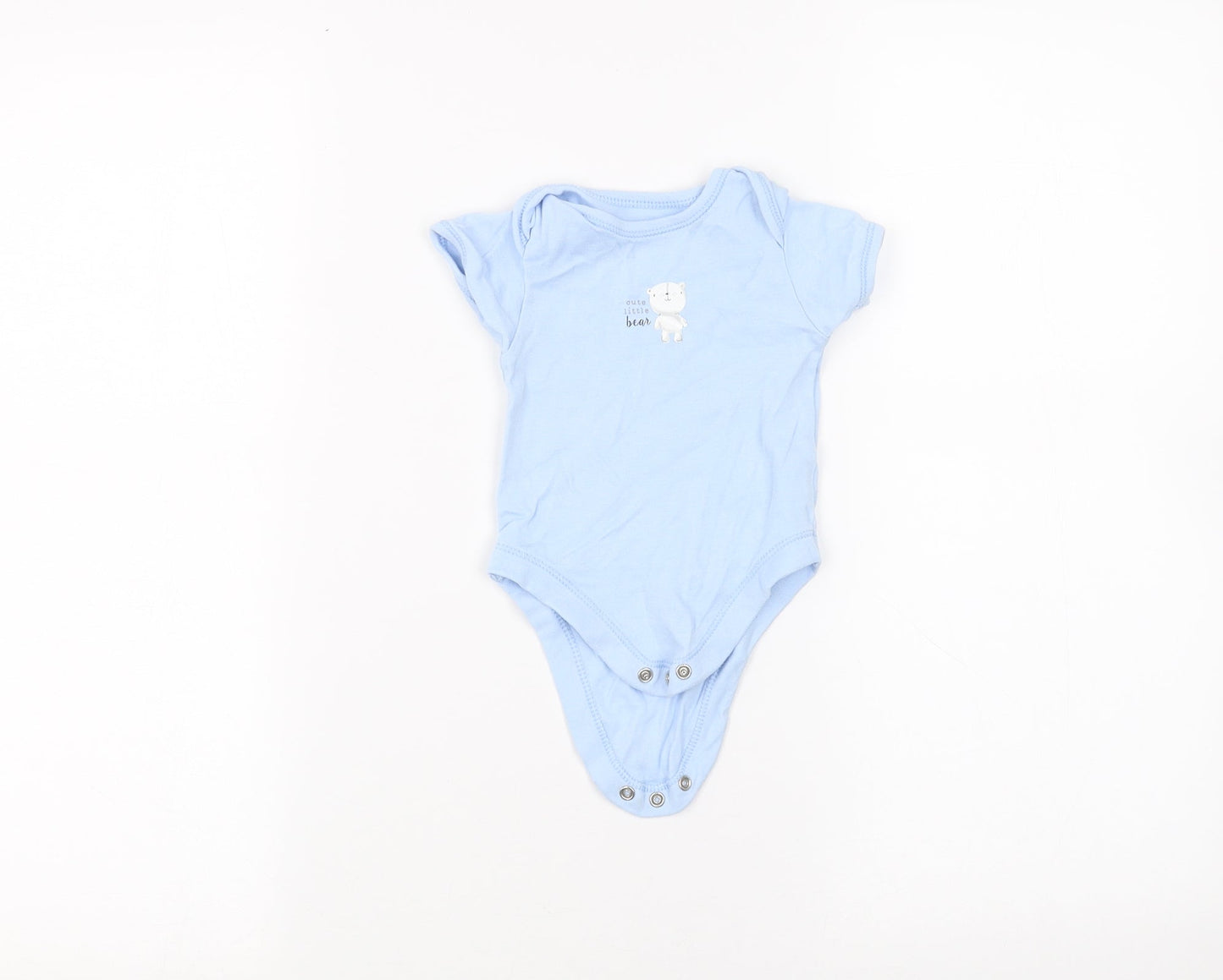 George Baby Blue   Babygrow One-Piece Size 0-3 Months