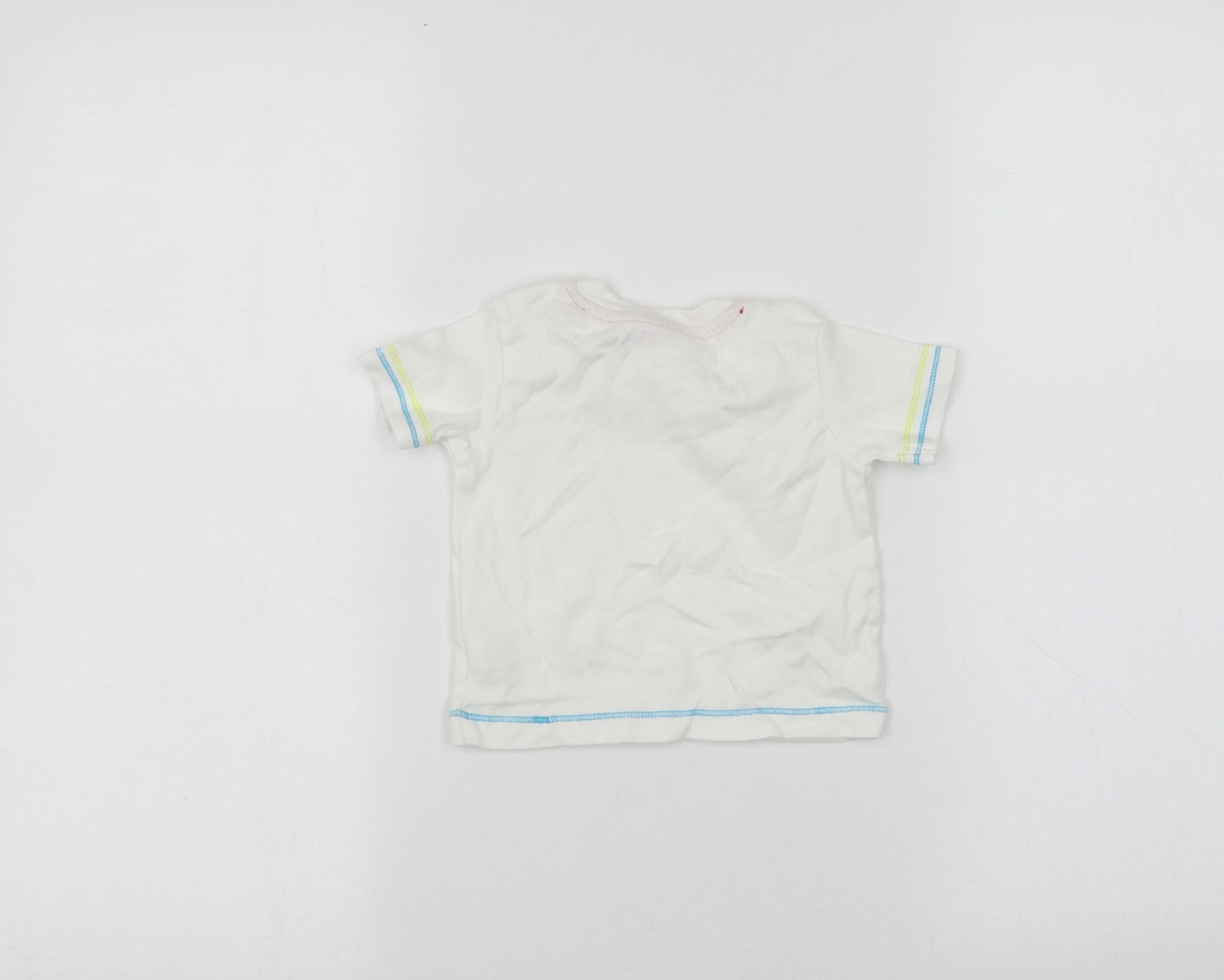 George Baby White   Basic T-Shirt Size 3-6 Months