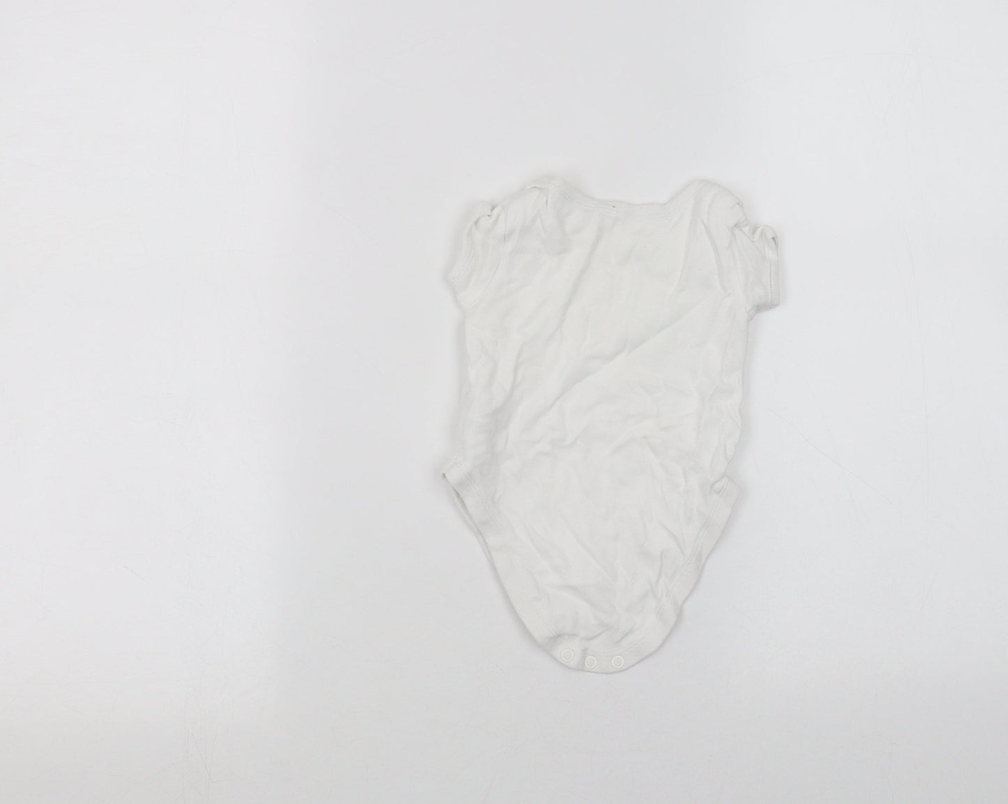 George Baby White   Babygrow One-Piece Size 3-6 Months