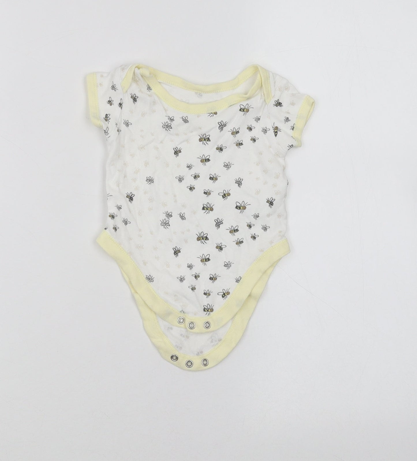George Baby White   Babygrow One-Piece Size 3-6 Months