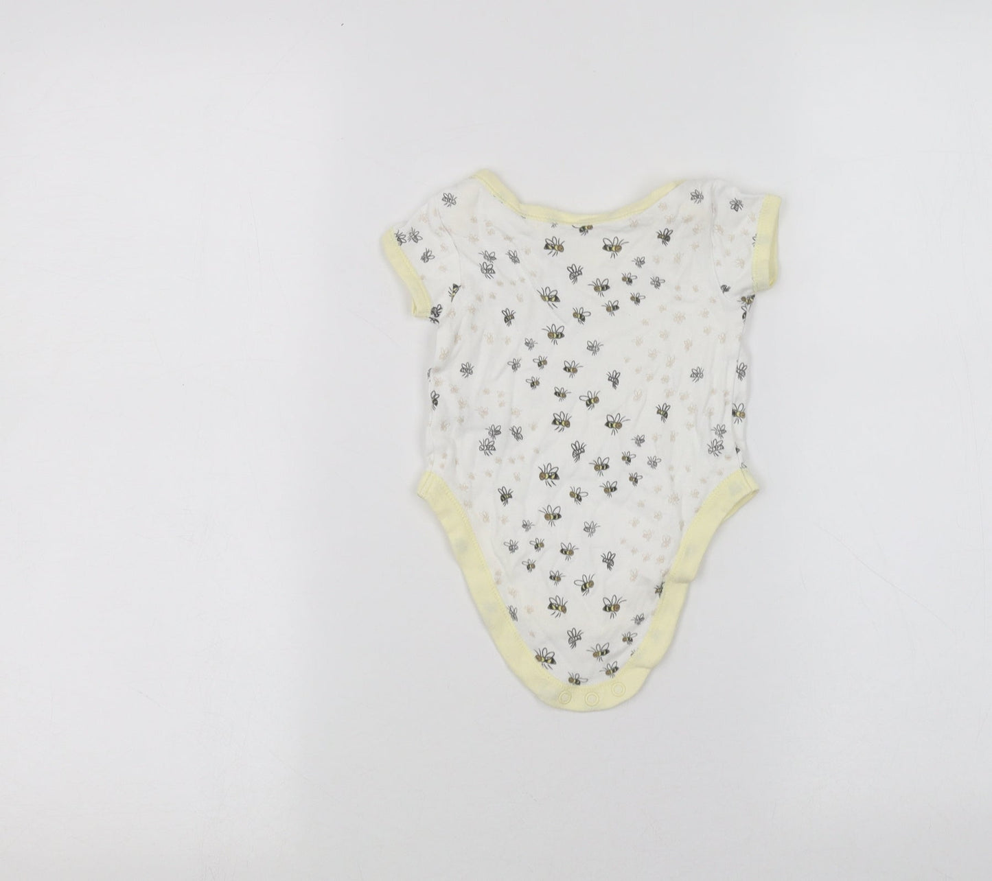 George Baby White   Babygrow One-Piece Size 3-6 Months