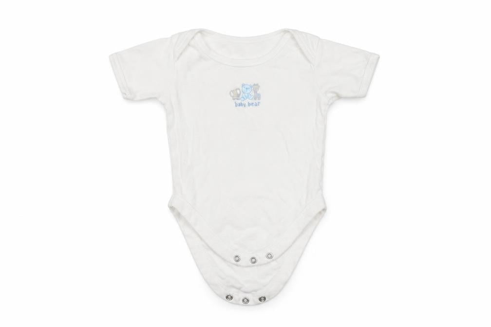 Mothercare Baby White   Babygrow One-Piece Size 3-6 Months