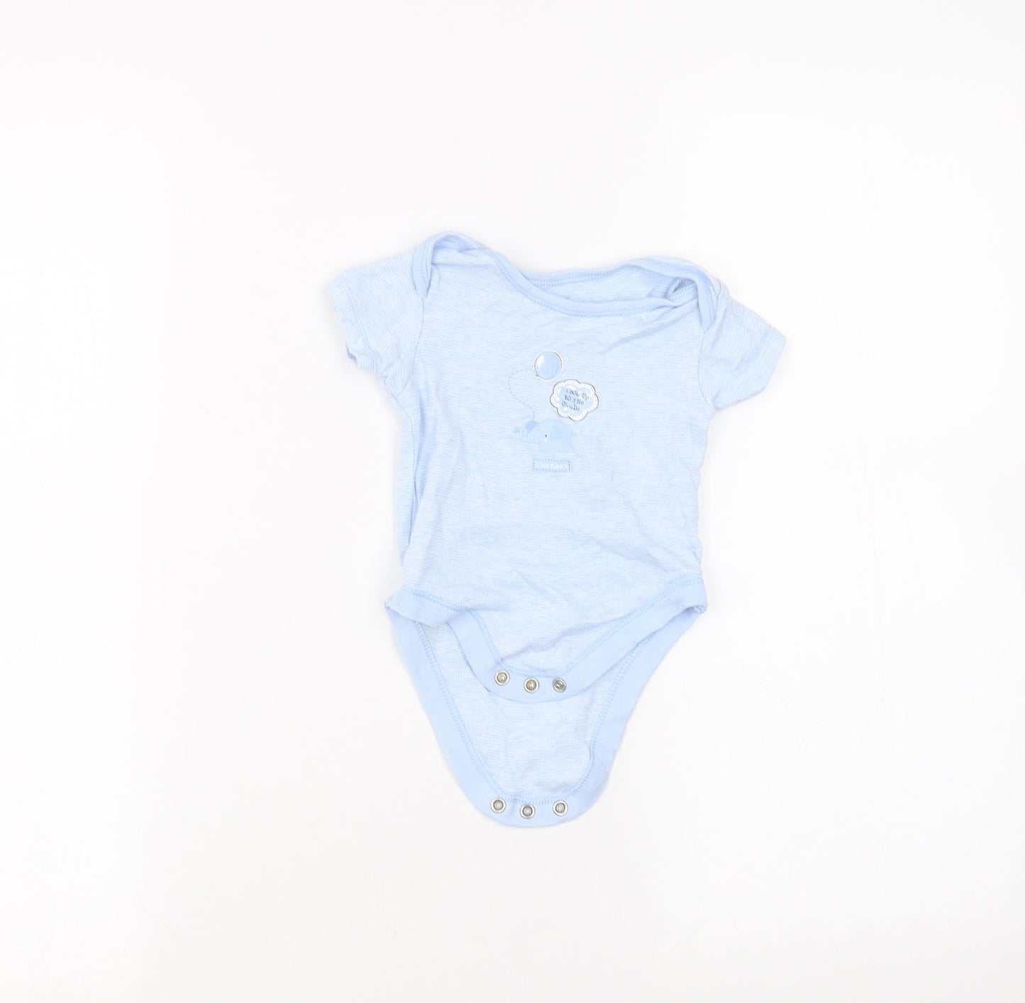 George Baby Blue   Babygrow One-Piece Size 3-6 Months