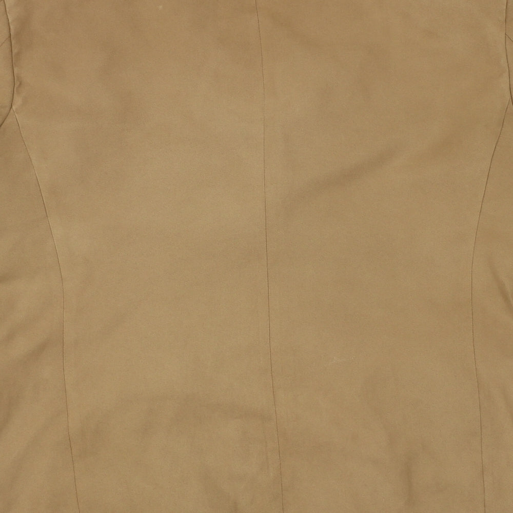 Preworn Mens Brown   Jacket Suit Jacket Size 40