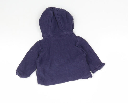 minidub Baby Blue  Knit Cardigan Jumper One Size  - Hoodie
