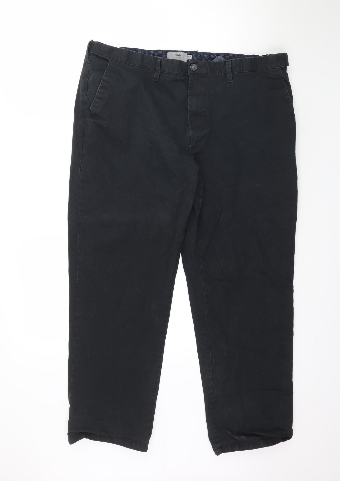 Marks and Spencer Womens Black   Trousers  Size 42 in L28 in