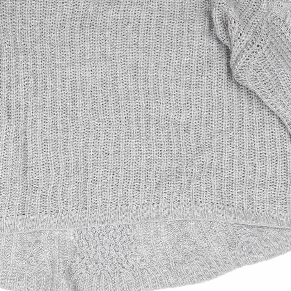 Kiabi Womens Grey  Knit Pullover Jumper Size L