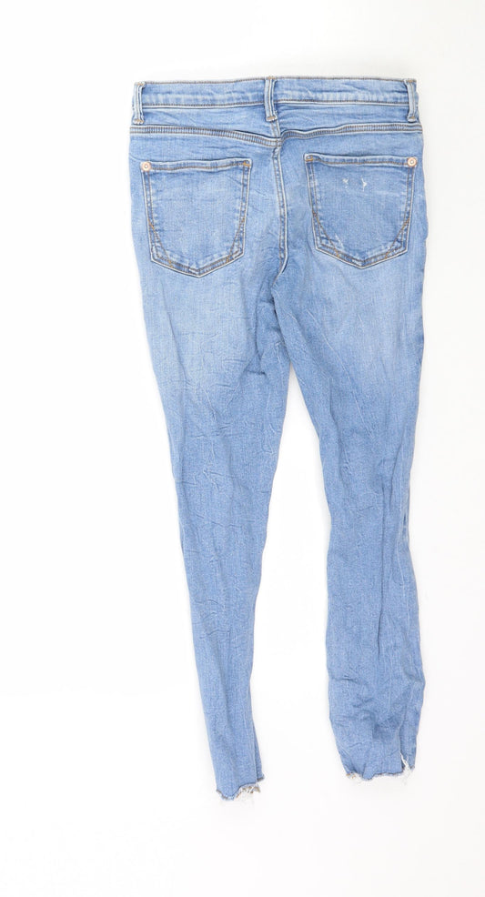 River Island Girls Blue  Denim Skinny Jeans Size 9 Months