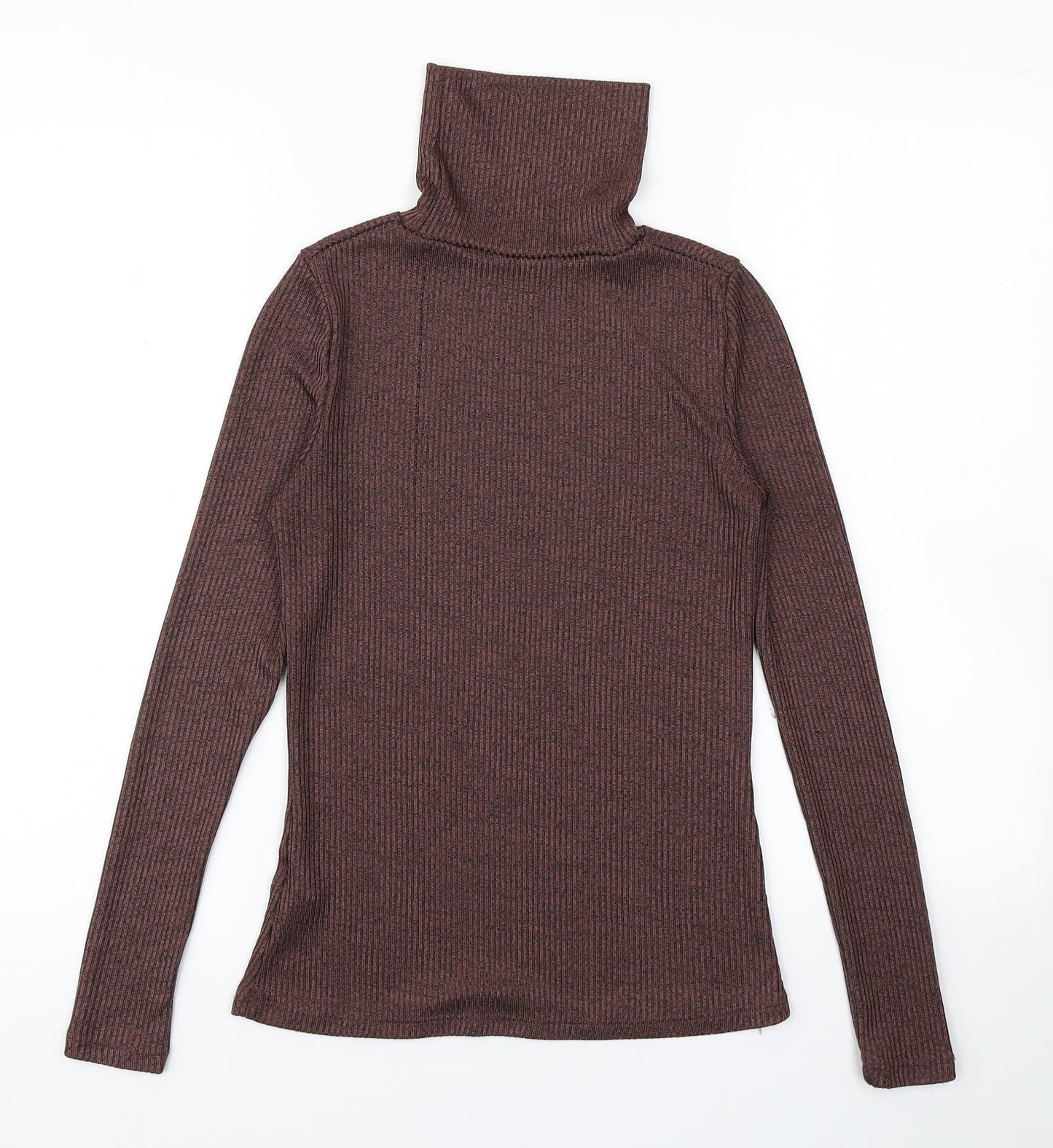New Look Womens Brown  Knit Pullover Jumper Size 8