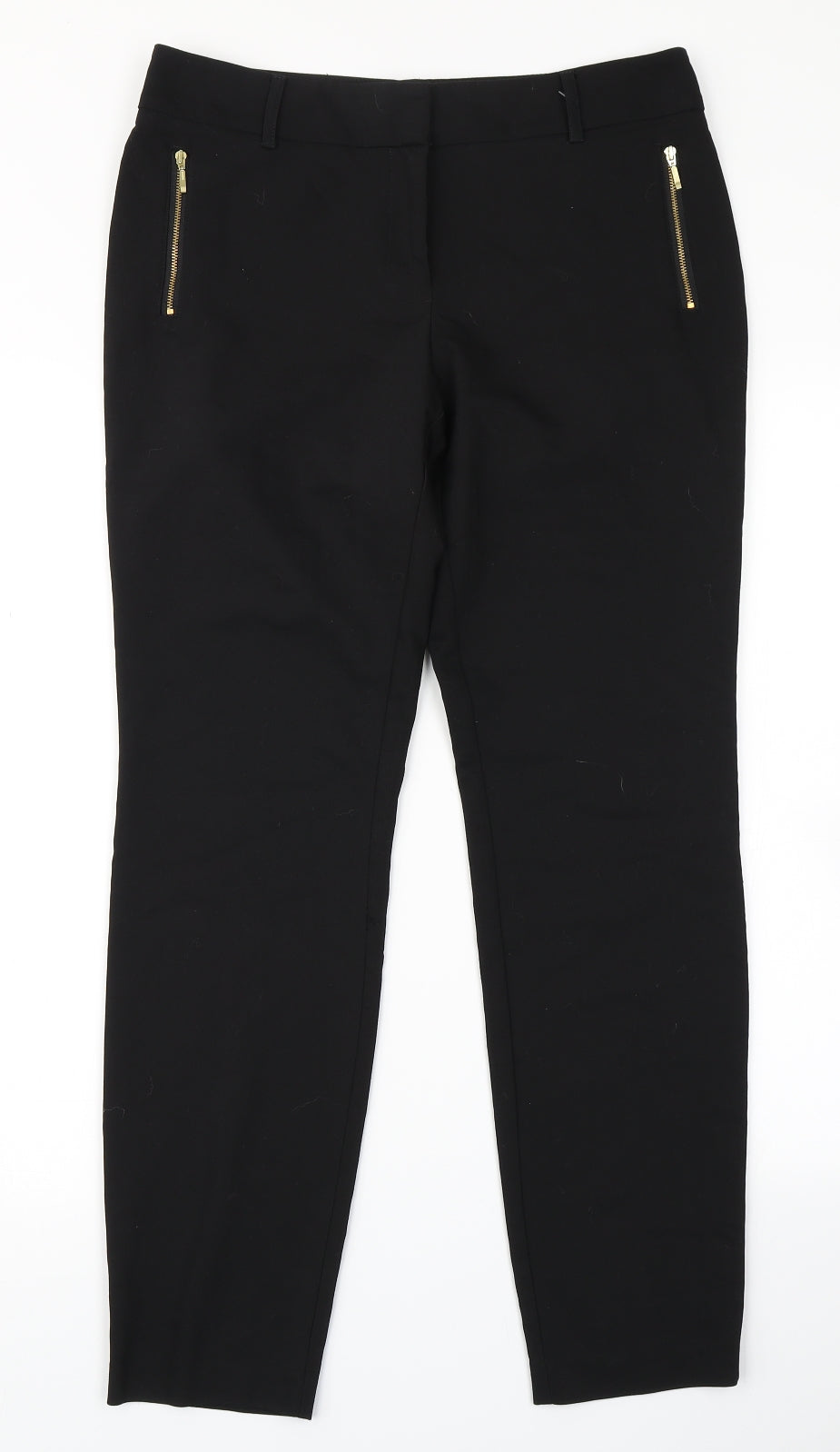 Papaya Womens Black   Dress Pants Trousers Size 10 L27 in