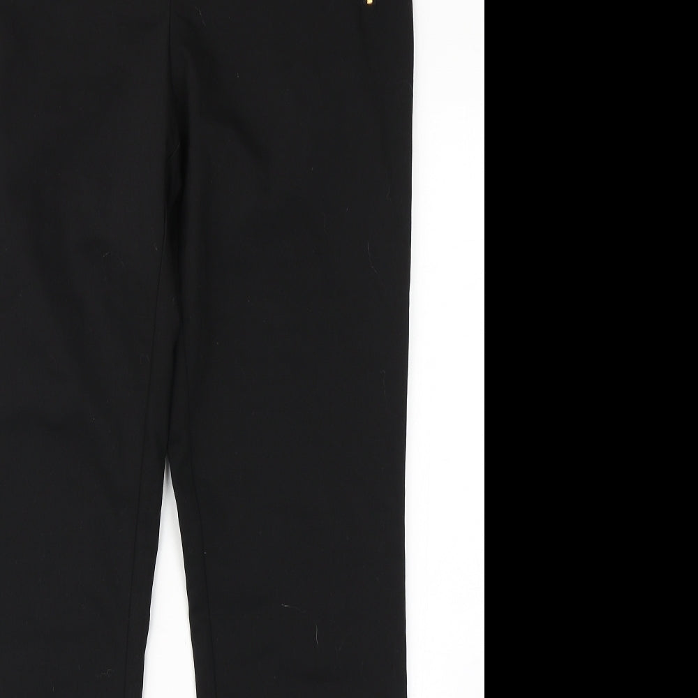 Papaya Womens Black   Dress Pants Trousers Size 10 L27 in