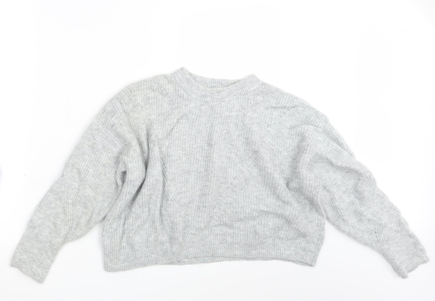 Topshop Womens Grey   Pullover Jumper Size M
