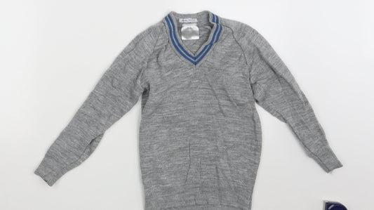 Josh Gustin Boys Grey   Pullover Jumper Size 12-18 Months
