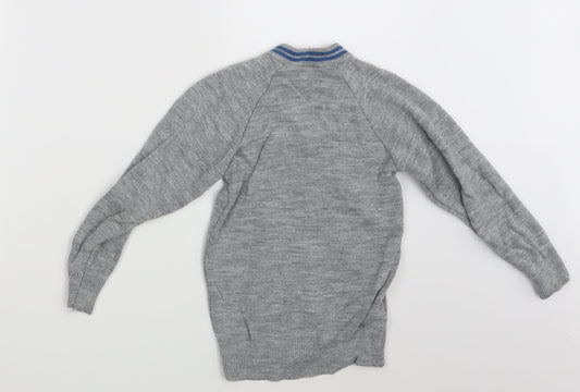 Josh Gustin Boys Grey   Pullover Jumper Size 12-18 Months