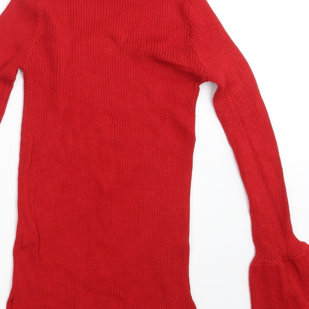 Preworn Womens Red   Pullover Jumper Size 8