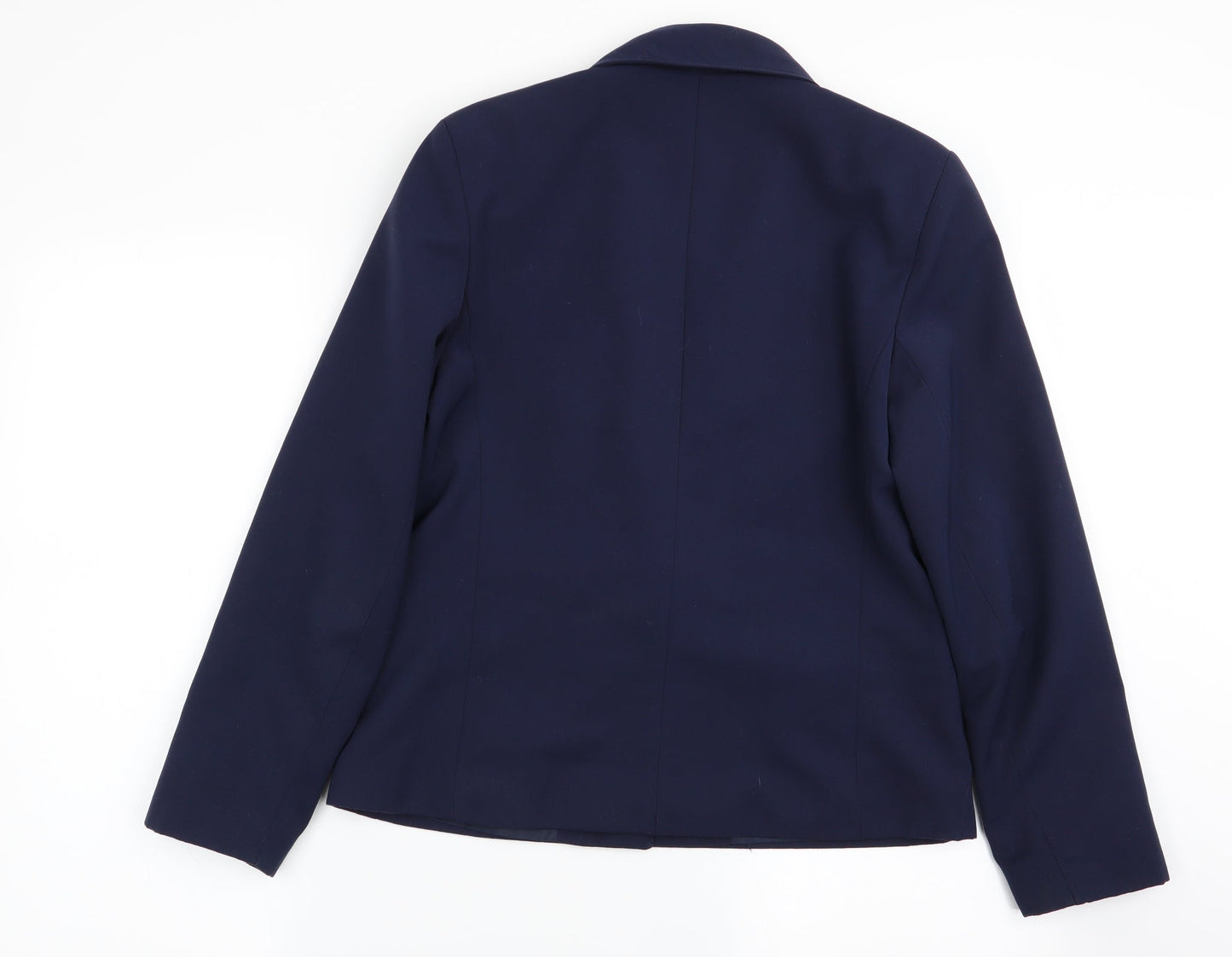 Preworn Womens Blue   Jacket Blazer Size 12