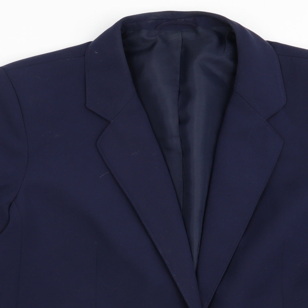 Preworn Womens Blue   Jacket Blazer Size 12