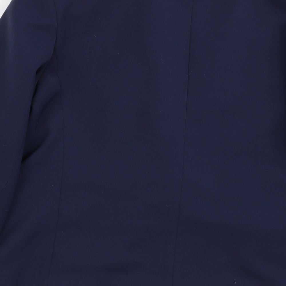 Preworn Womens Blue   Jacket Blazer Size 12