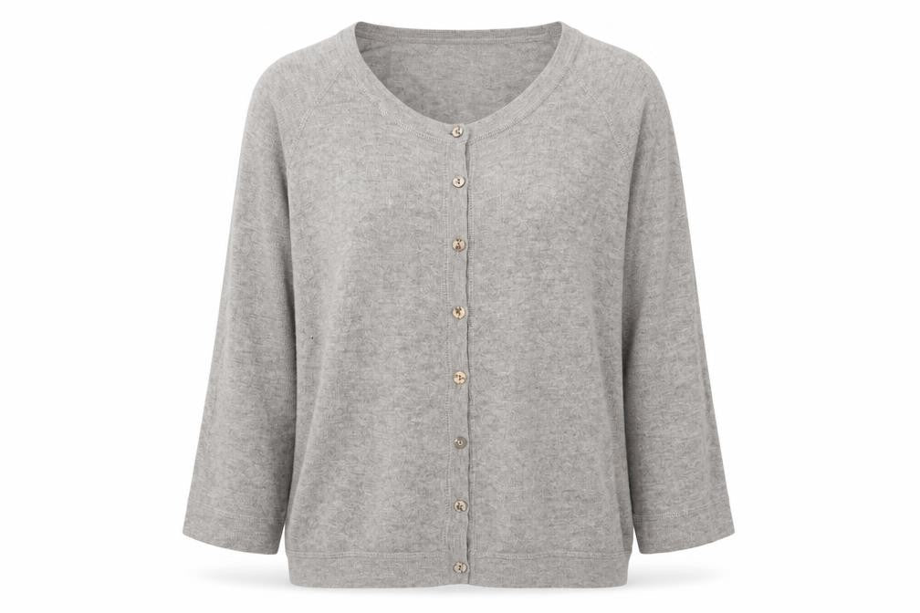 New Scotland Womens Beige   Cardigan Jumper Size S