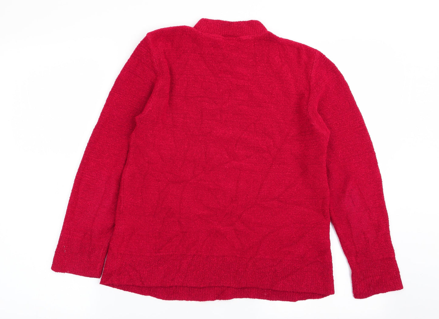 Preworn Womens Red   Pullover Jumper Size L