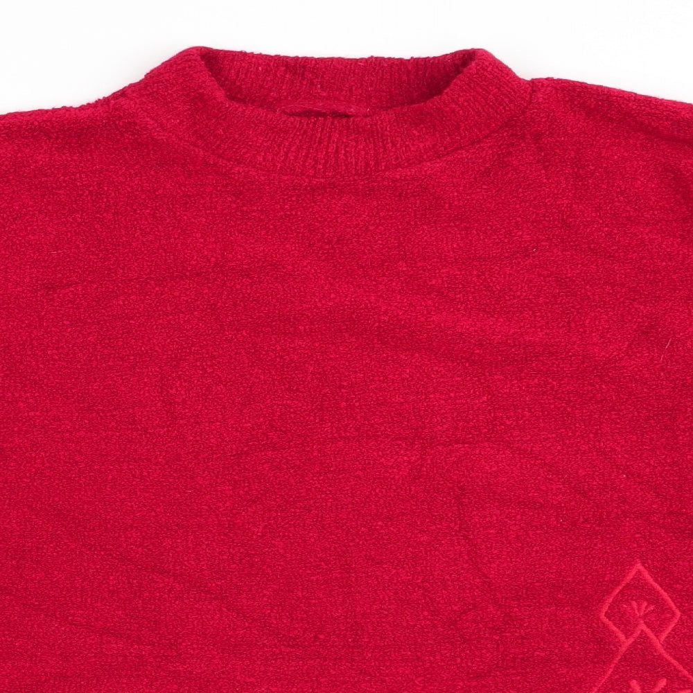 Preworn Womens Red   Pullover Jumper Size L