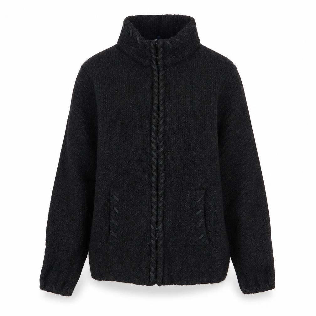 Debenhams Womens Black   Full Zip Jumper Size 12