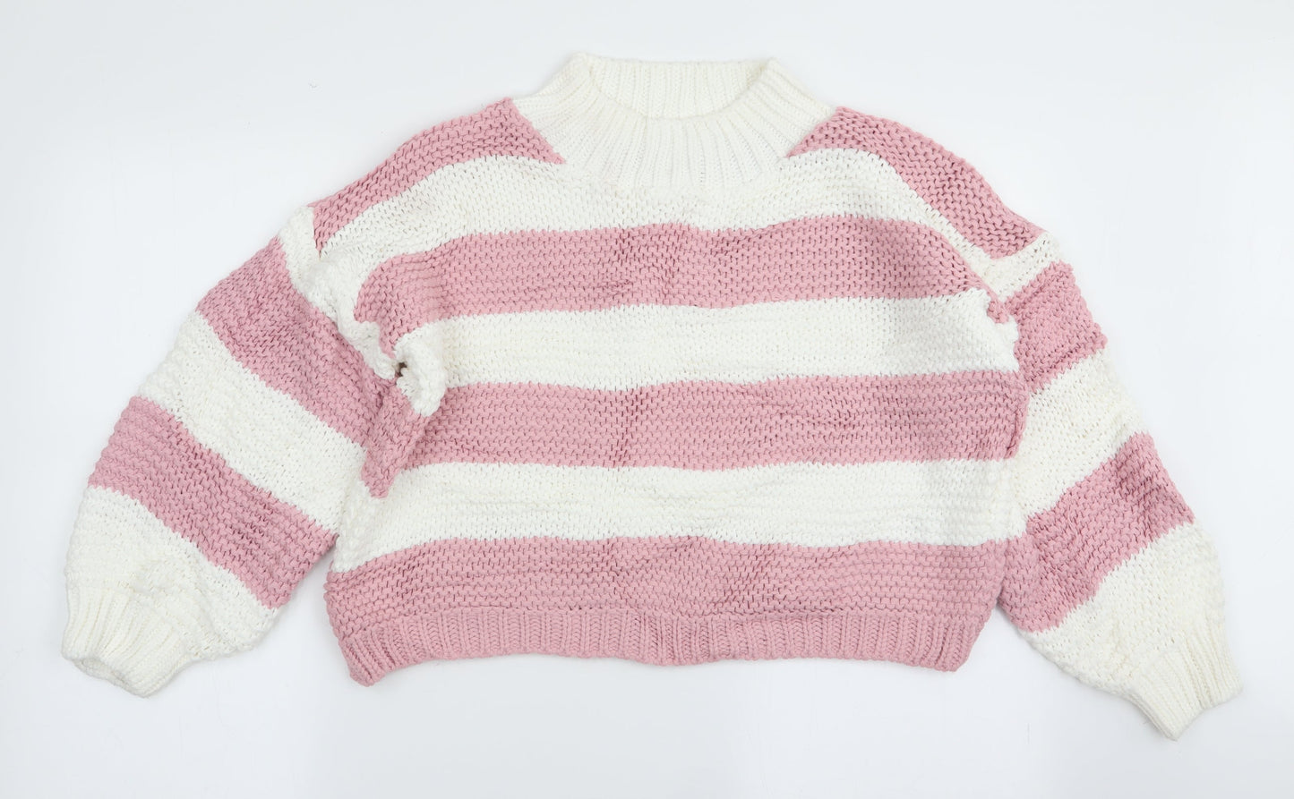 In the Style Womens Multicoloured Striped  Pullover Jumper Size 6