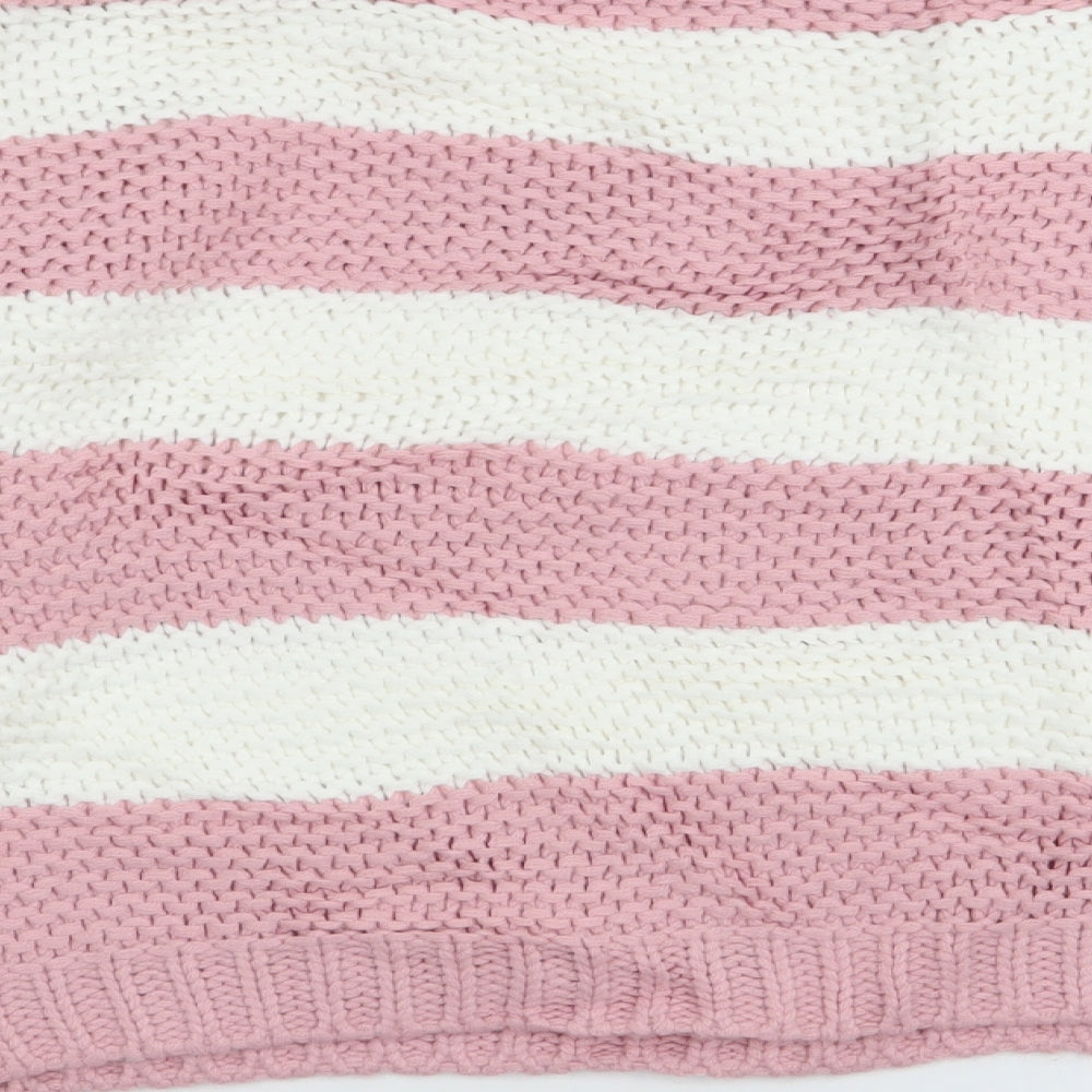 In the Style Womens Multicoloured Striped  Pullover Jumper Size 6