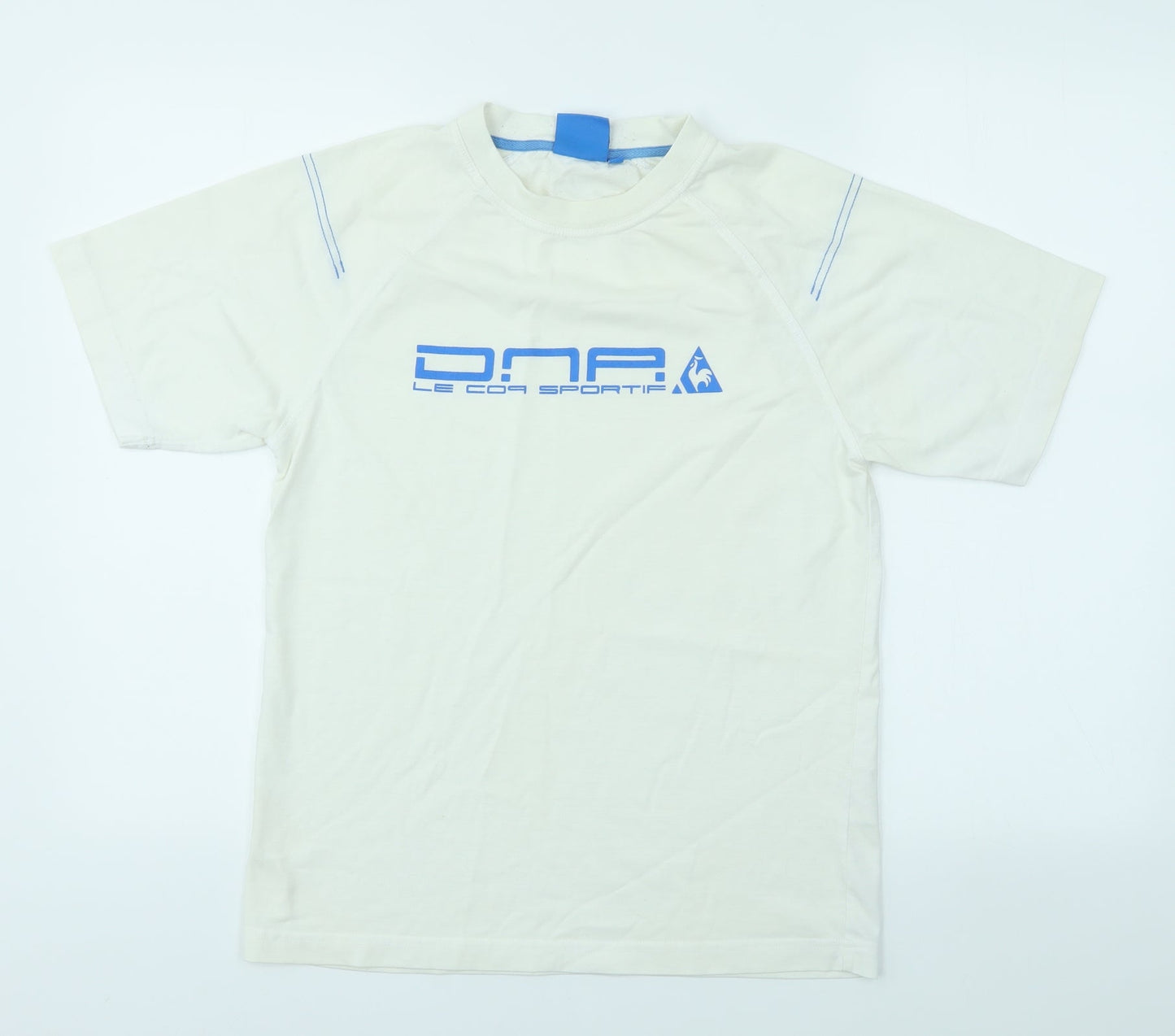 LE COQ SPORTLIF Boys Silver   Basic T-Shirt Size L