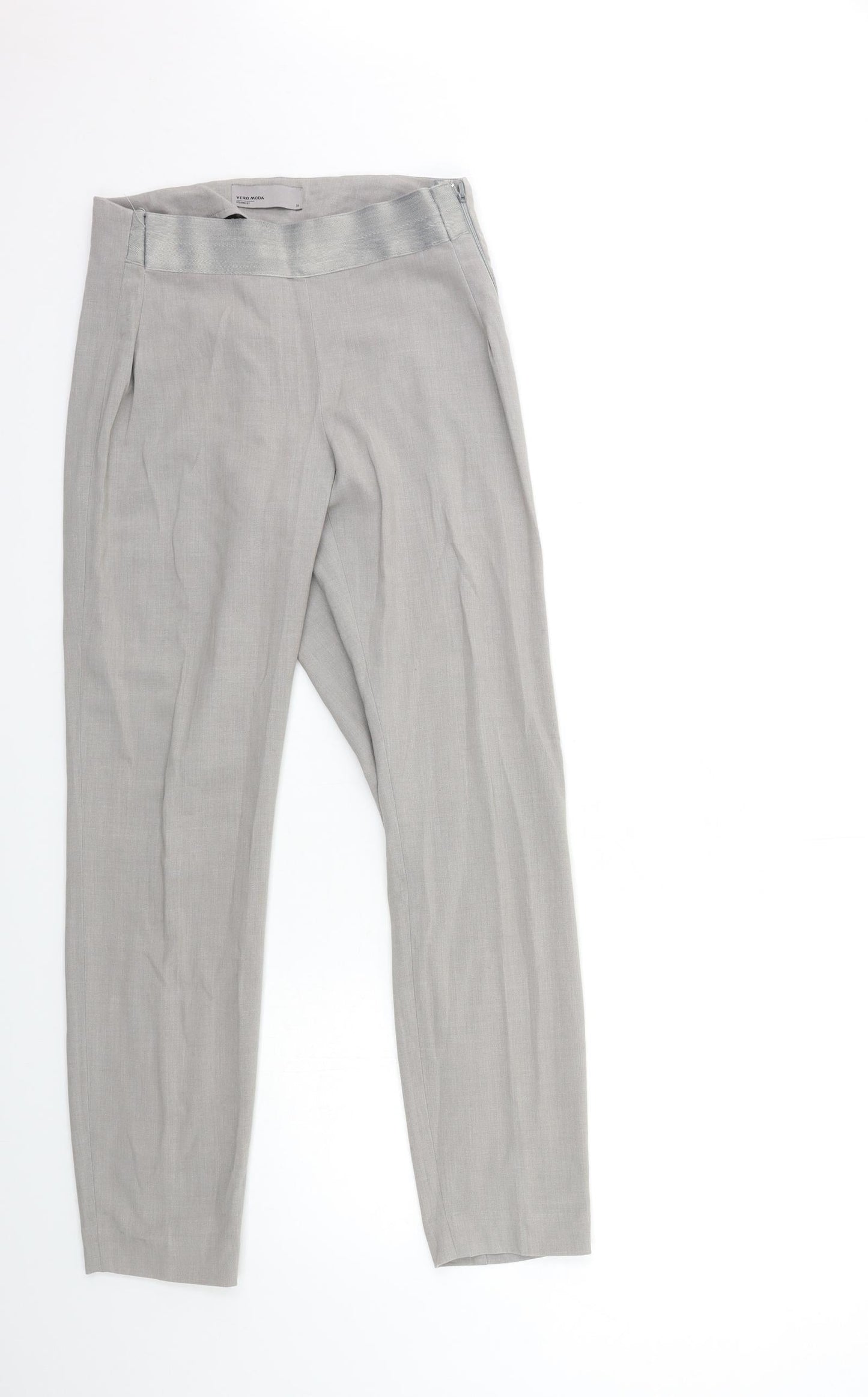 VERO MODA Womens Grey   Trousers  Size 36 in L30 in