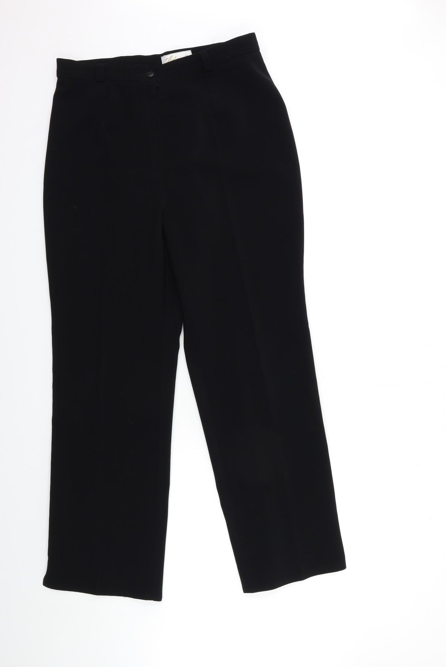 adania Womens Black   Trousers  Size 14 L29 in