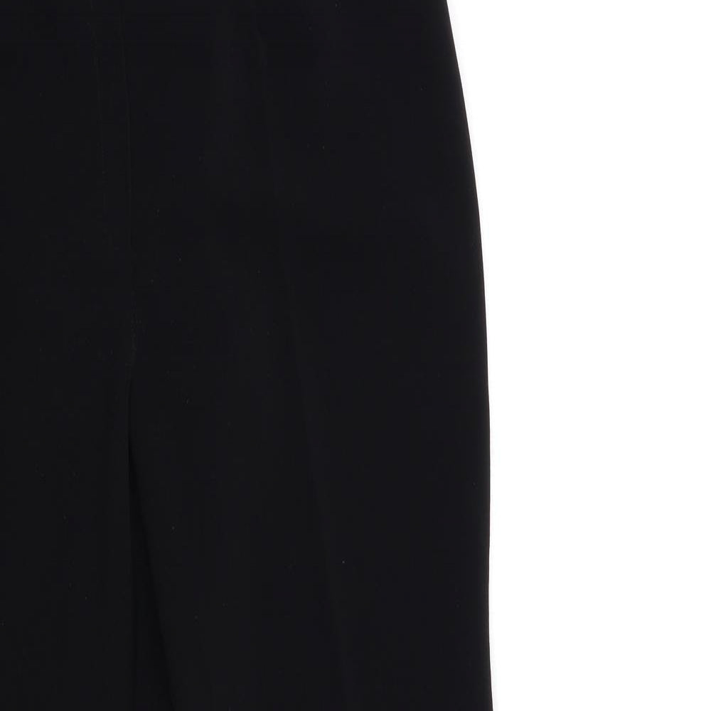 adania Womens Black   Trousers  Size 14 L29 in