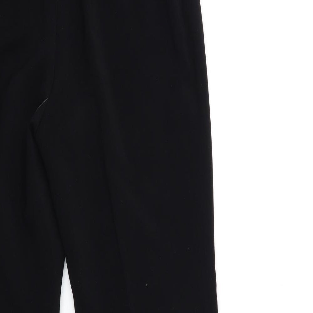 adania Womens Black   Trousers  Size 14 L29 in