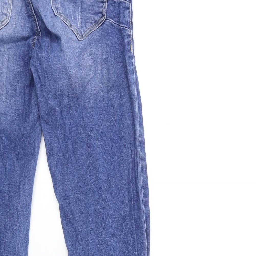 TALLY WEiJL Womens Blue  Denim Skinny Jeans Size 36 in L30 in