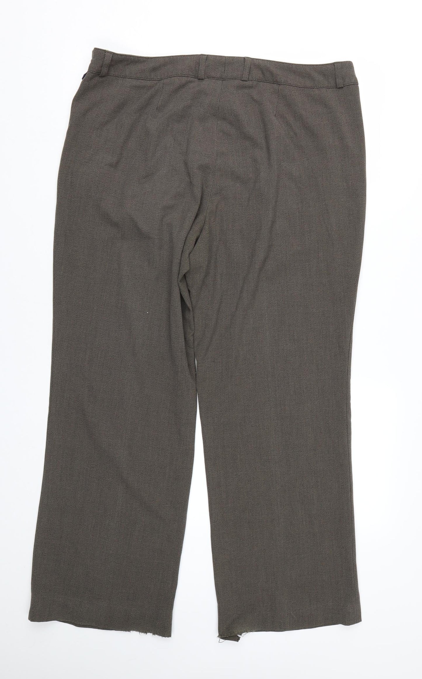 Robell Womens Brown   Trousers  Size 36 L27 in