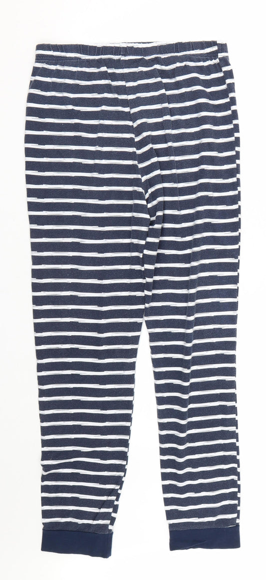 Matalan Womens Blue Striped  Cami Pyjama Pants Size S