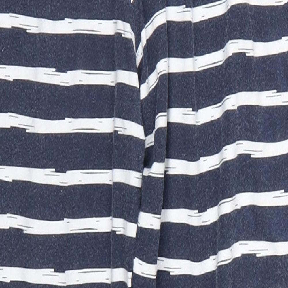 Matalan Womens Blue Striped  Cami Pyjama Pants Size S