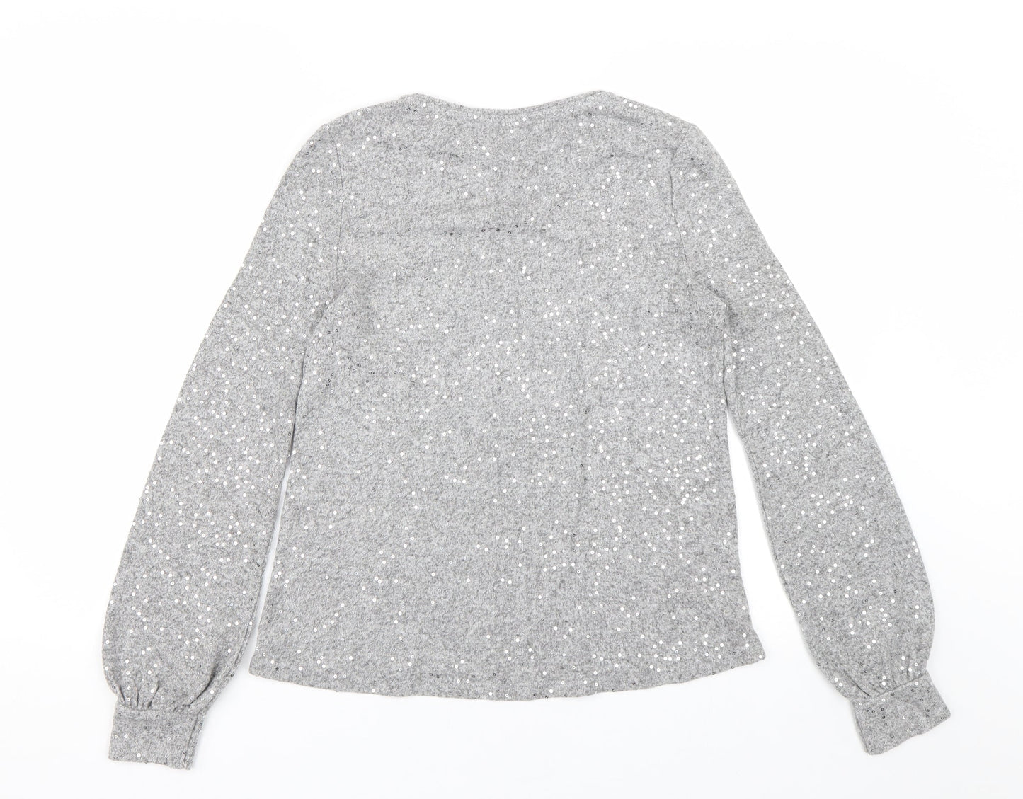 Oasis Womens Grey   Pullover Jumper Size XS