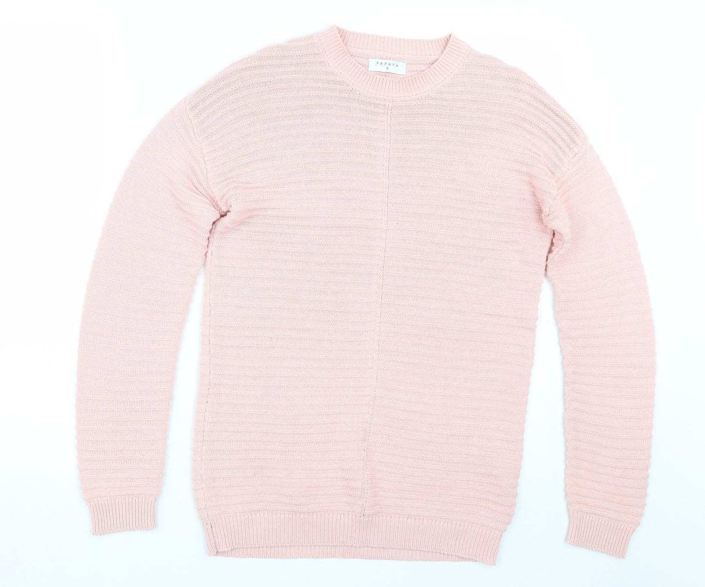 Papaya Womens Pink   Pullover Jumper Size S