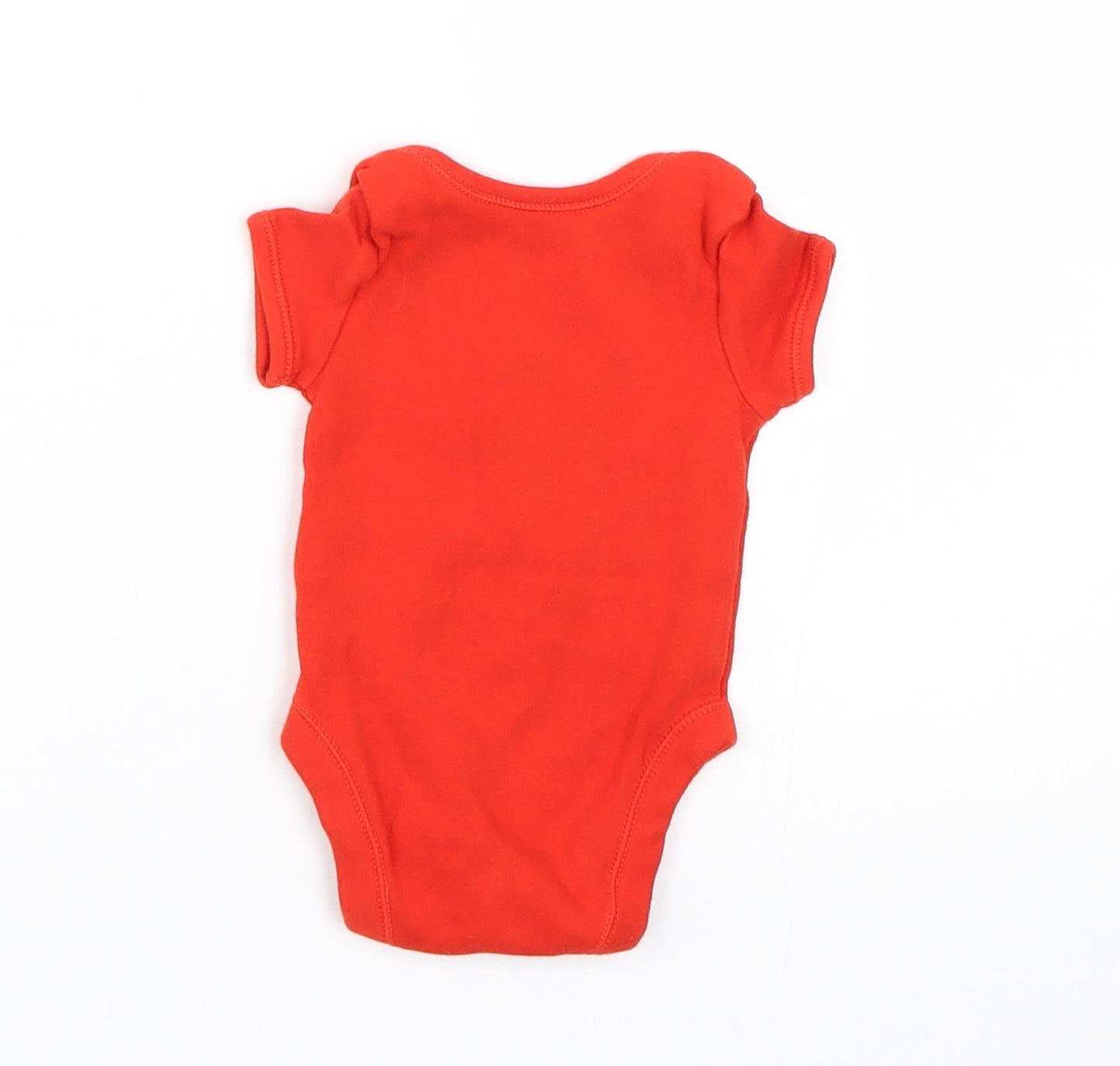George Baby Red   Babygrow One-Piece Size 0-3 Months  - First size 4.1kg