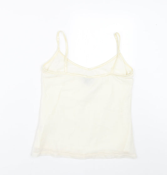 Anagram Womens White   Basic Tank Size L